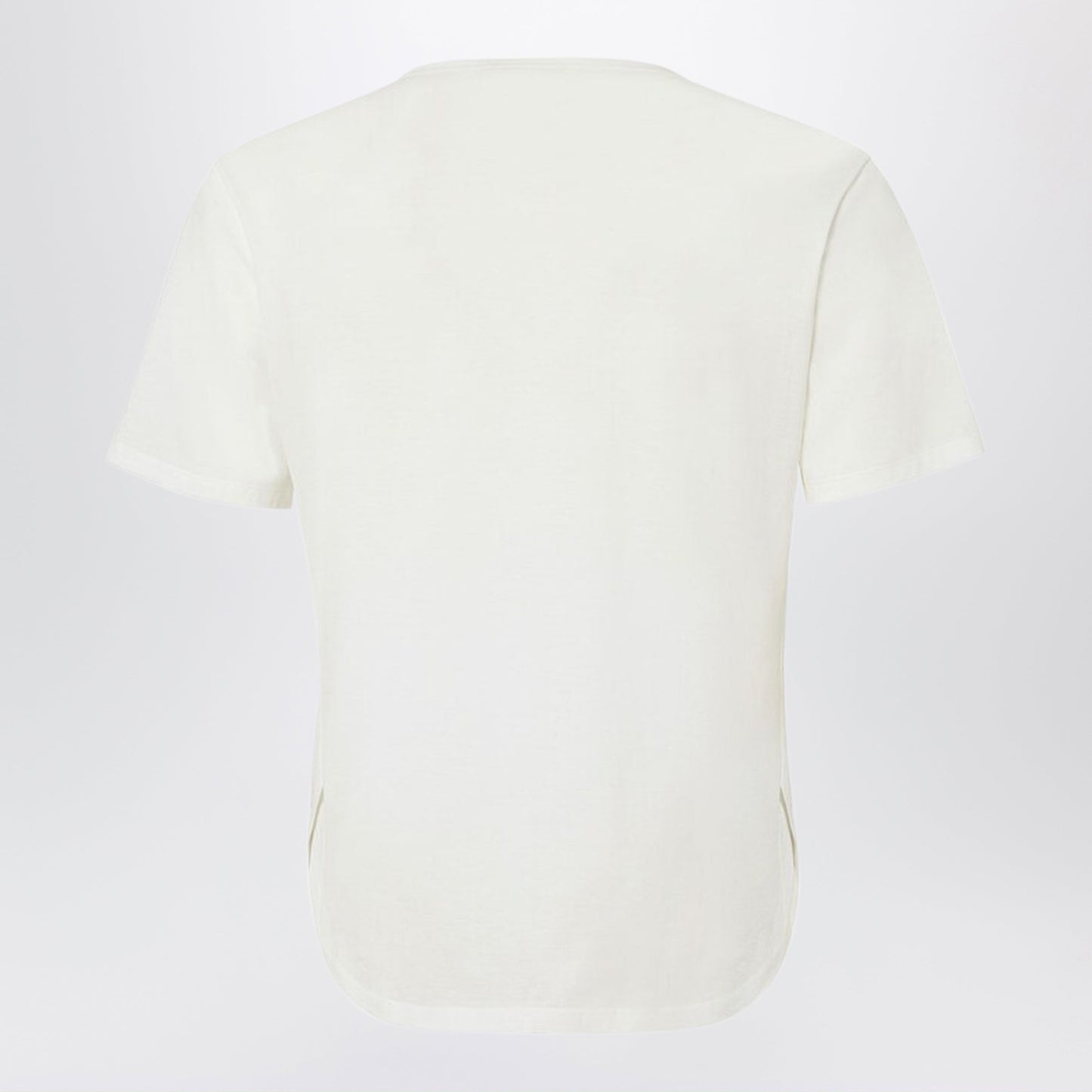 Fendi Ivory Jersey T-Shirt With €˜Noi†Print Women FENDI