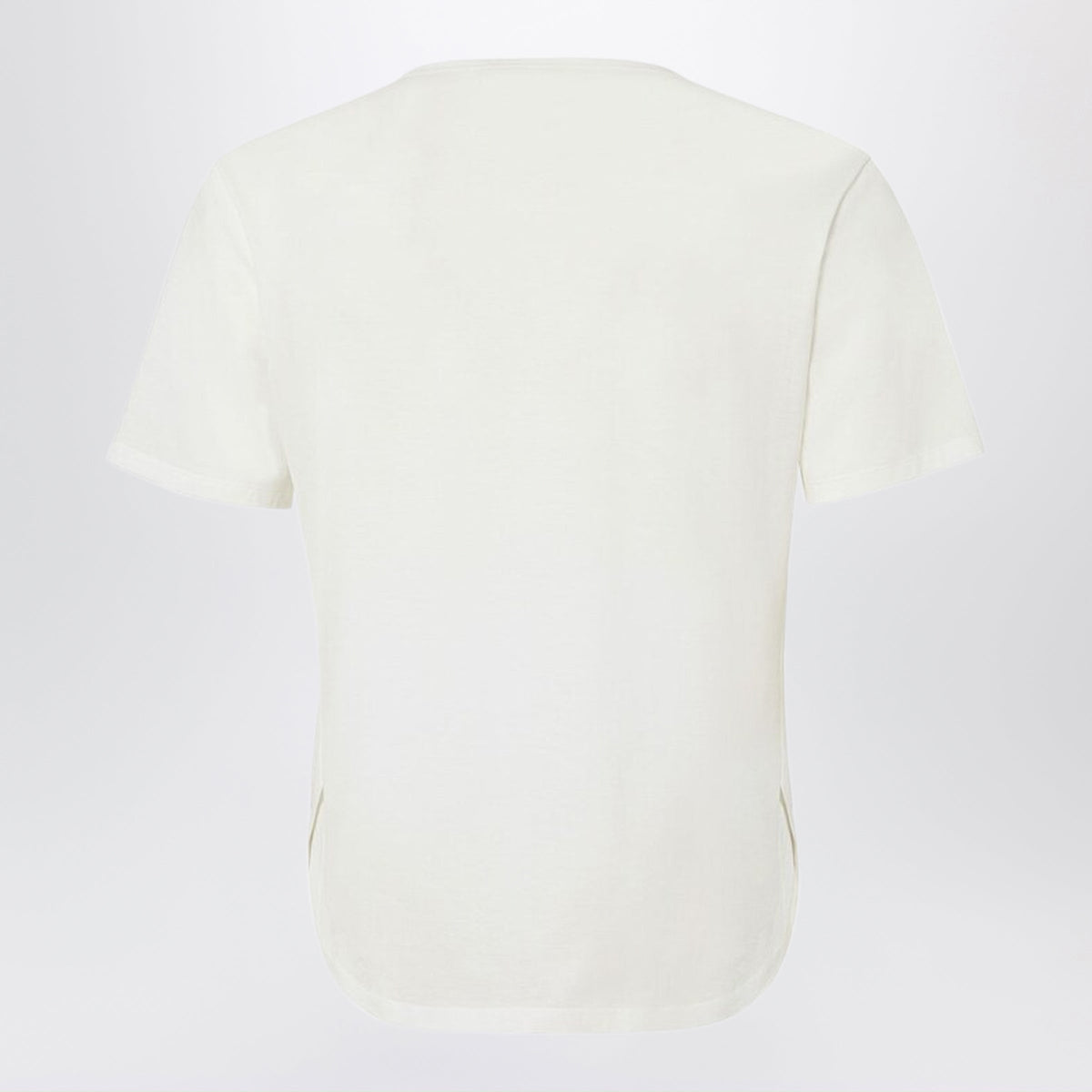 Fendi Ivory Jersey T-Shirt With €˜Noi†Print Women FENDI