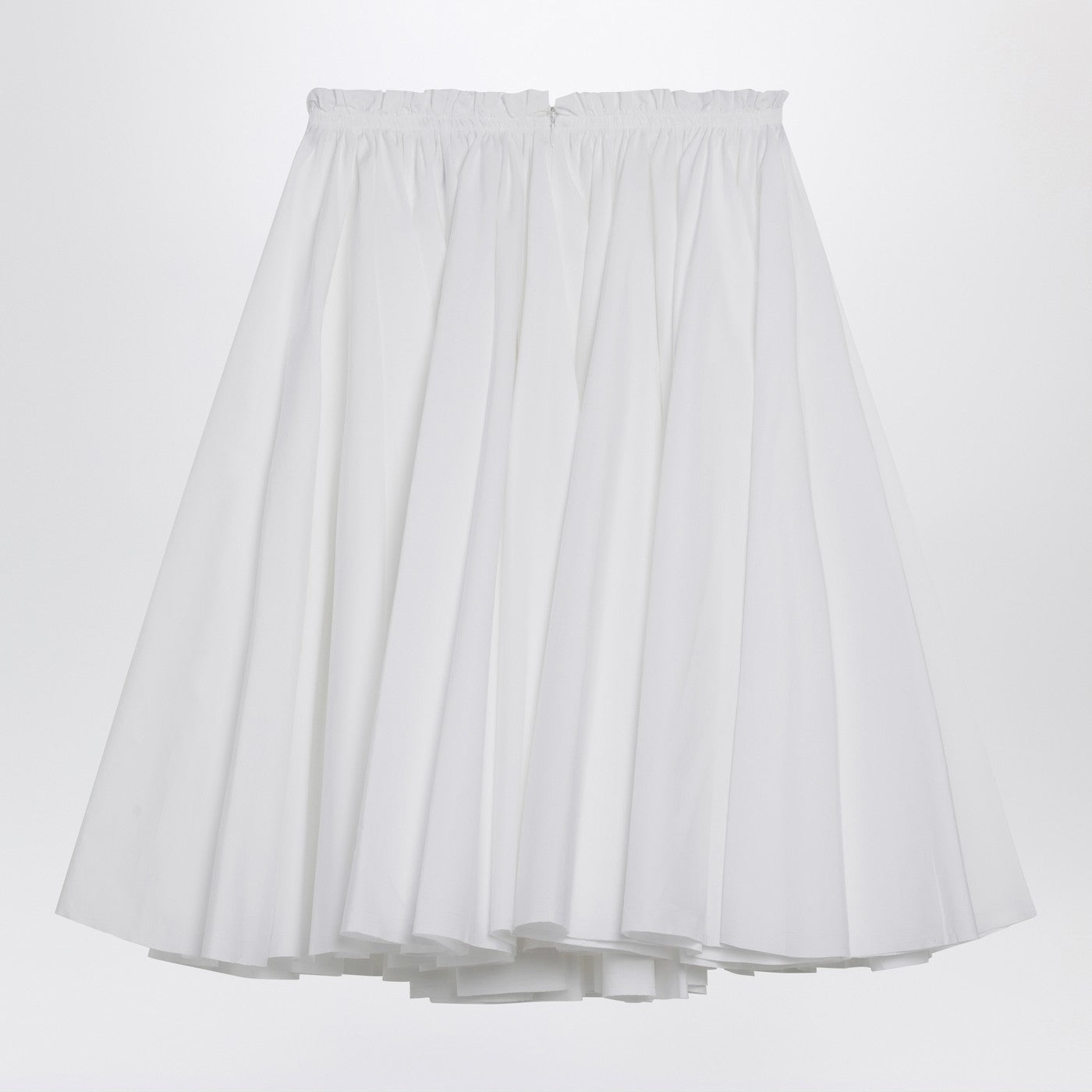 Ami Paris White Cotton Skirt Women AMI PARIS