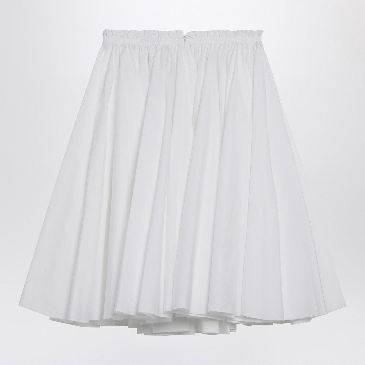 Ami Paris White Cotton Skirt Women AMI PARIS
