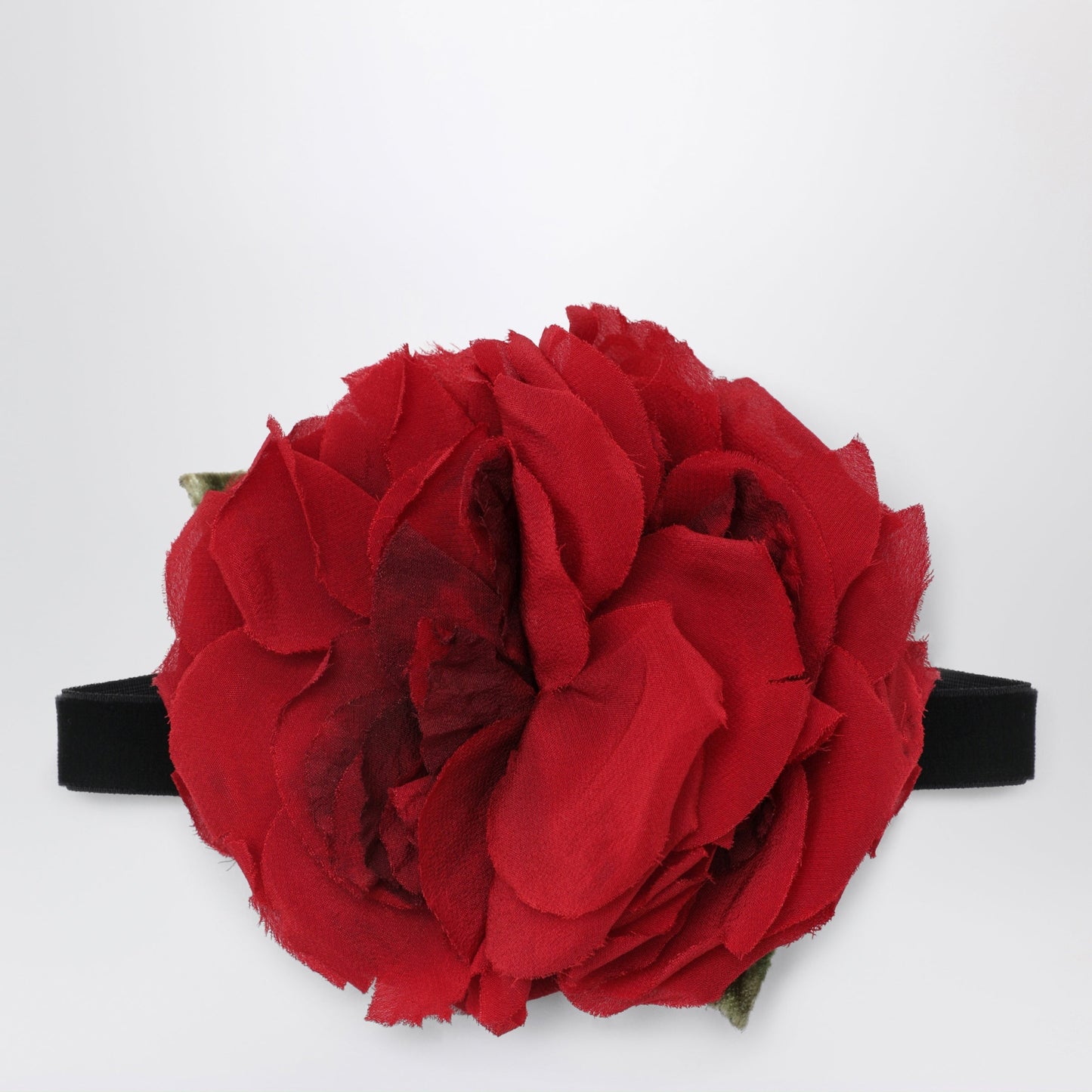 Dolce&Gabbana Choker With Maxi Red Flower Women DOLCE & GABBANA