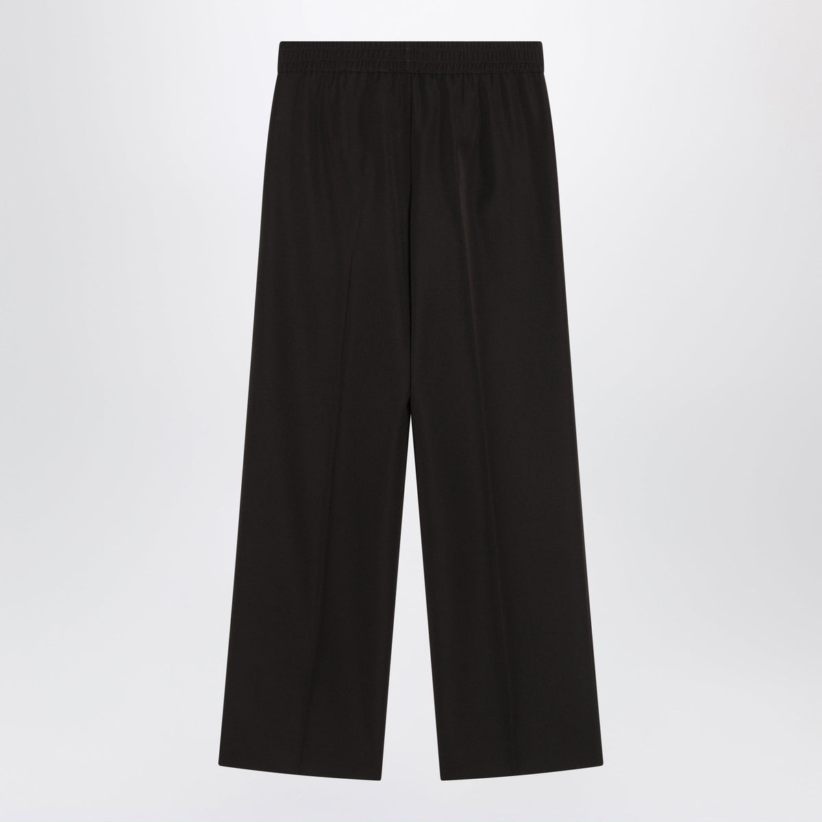 Dolce&Gabbana Brown Wool Trousers Women DOLCE & GABBANA