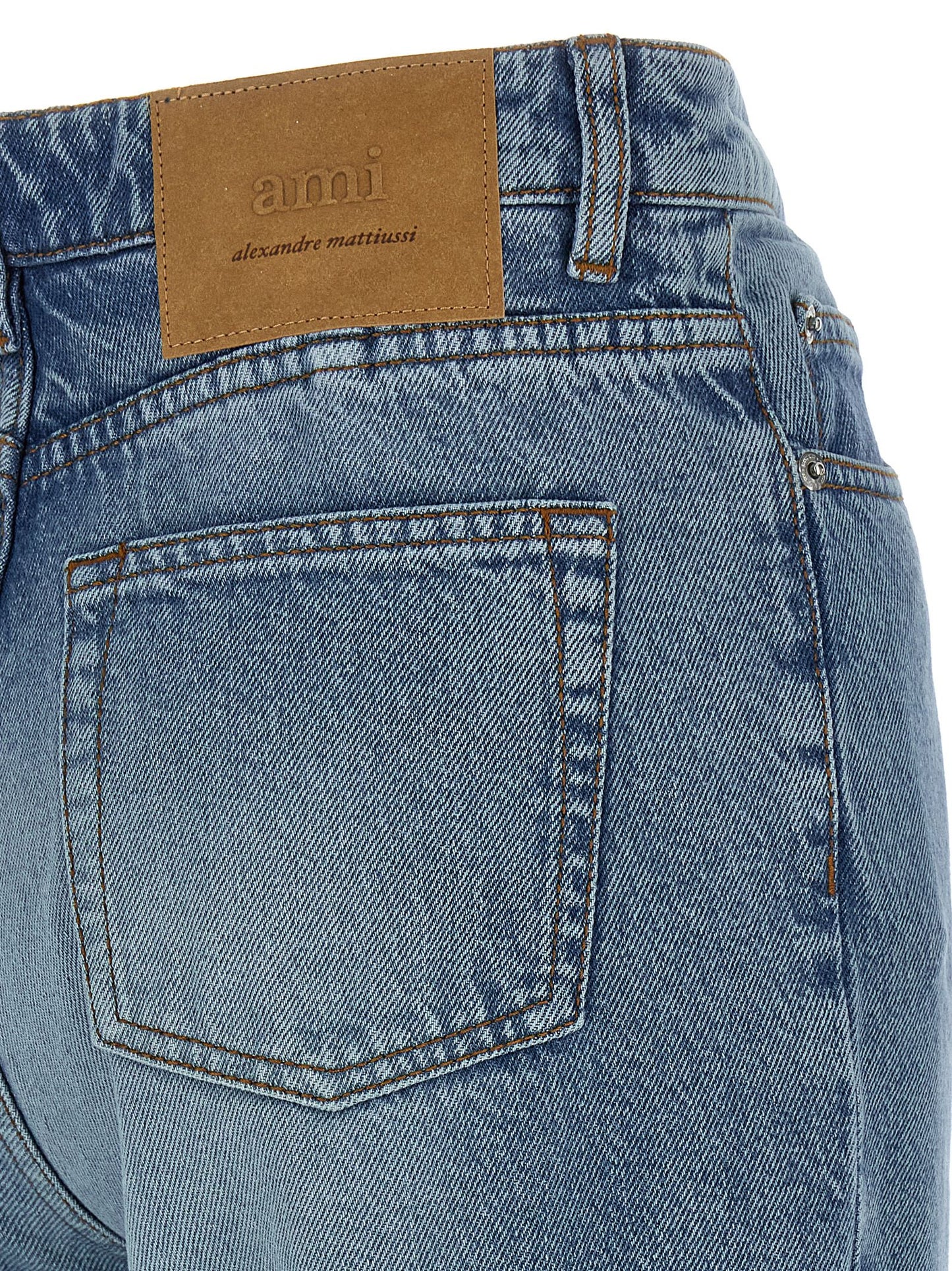 Ami Paris Women Flared Leg Jeans AMI PARIS
