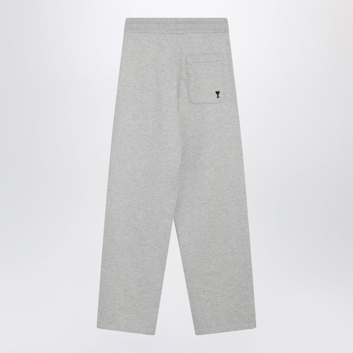 Ami Paris Gray Ami De Coeur Jogger Pants Women AMI PARIS
