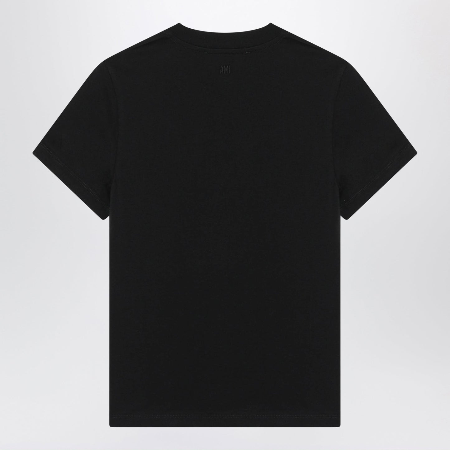 Ami Paris Black Ami De Coeur T-Shirt Women AMI PARIS