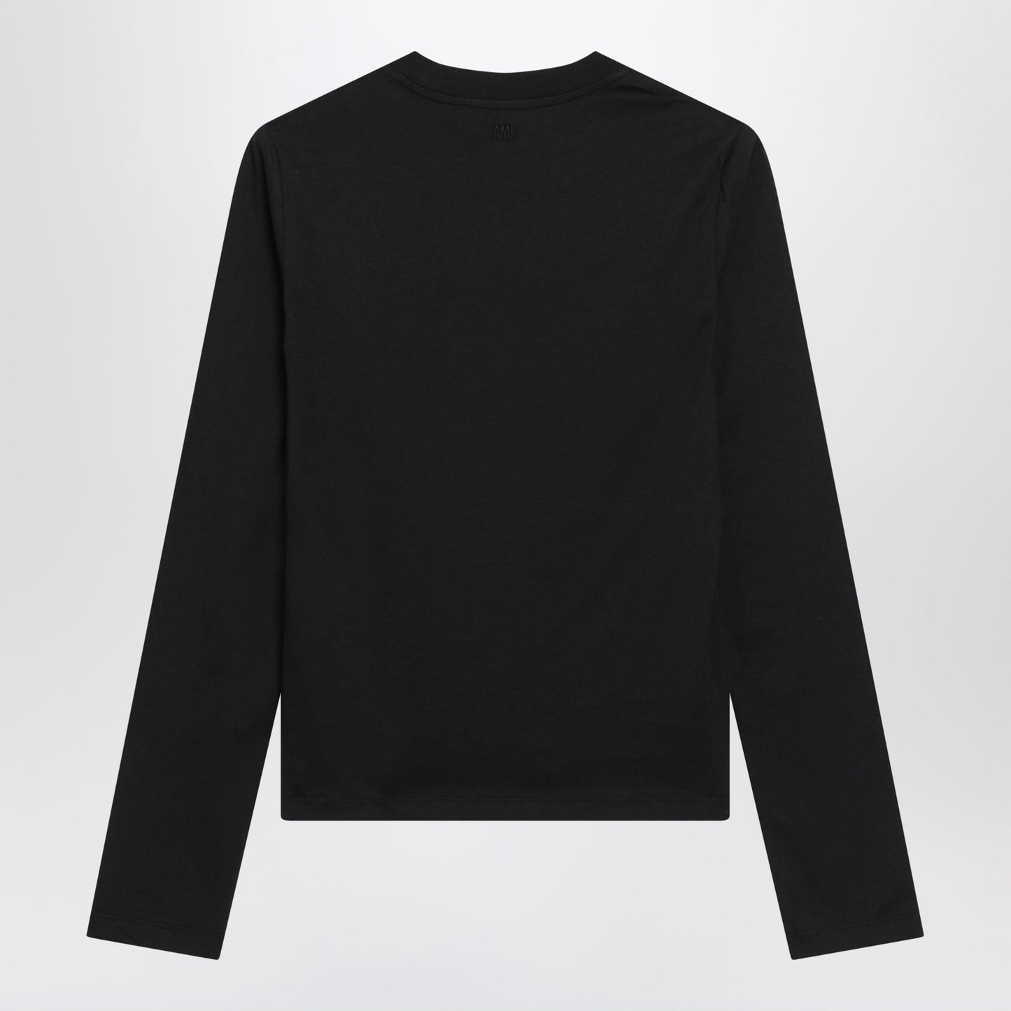 Ami Paris Ami De Cå“Ur Black Cotton T-Shirt Women AMI PARIS