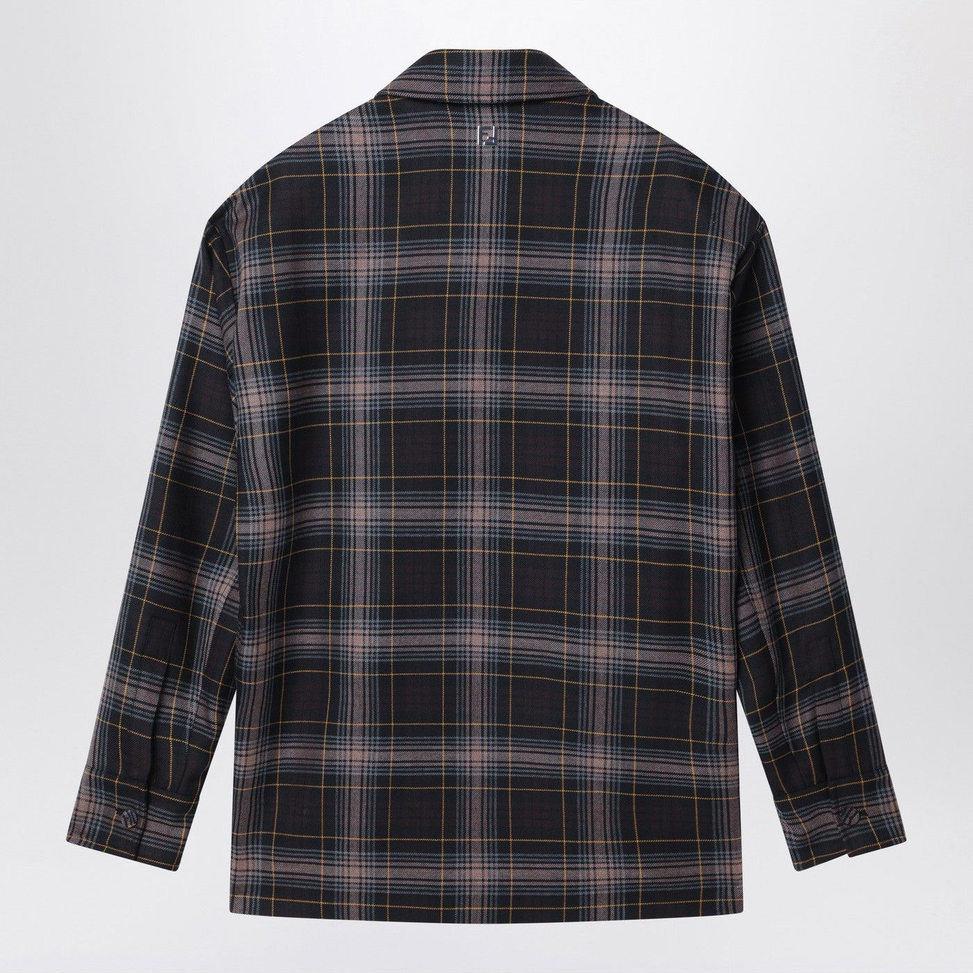 Fendi Go-To Jacket Tartan Brown Men FENDI