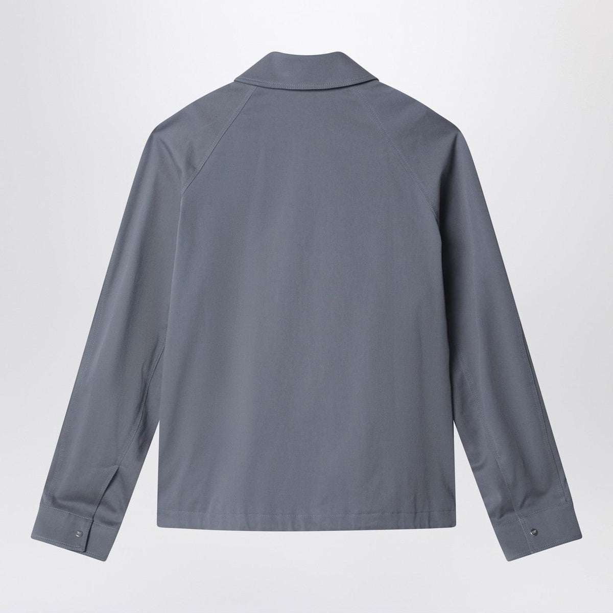Fendi Grey Gabardine Blouson Men FENDI