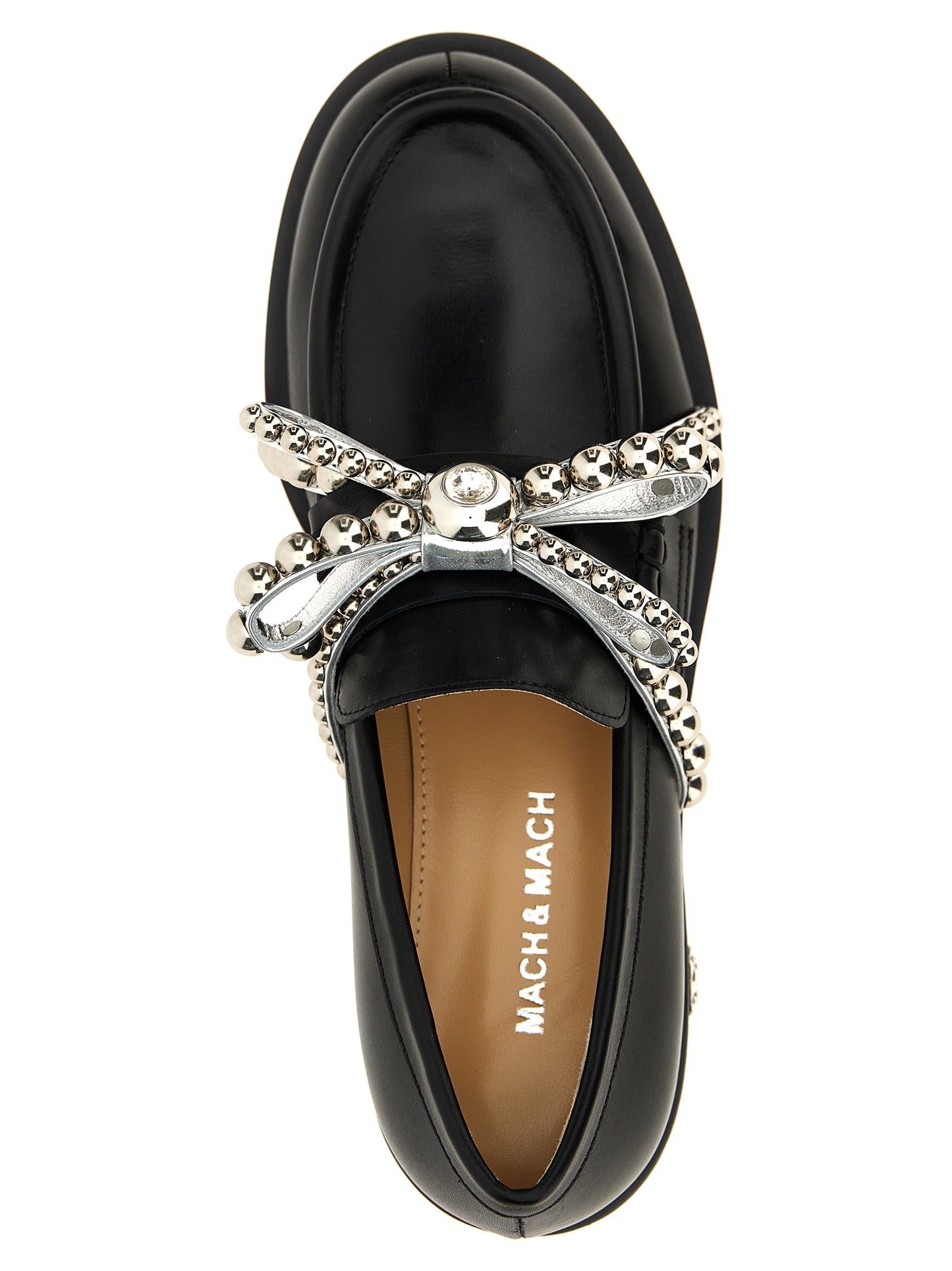 Mach & Mach Women 'Crystal Studs' Loafers MACH & MACH