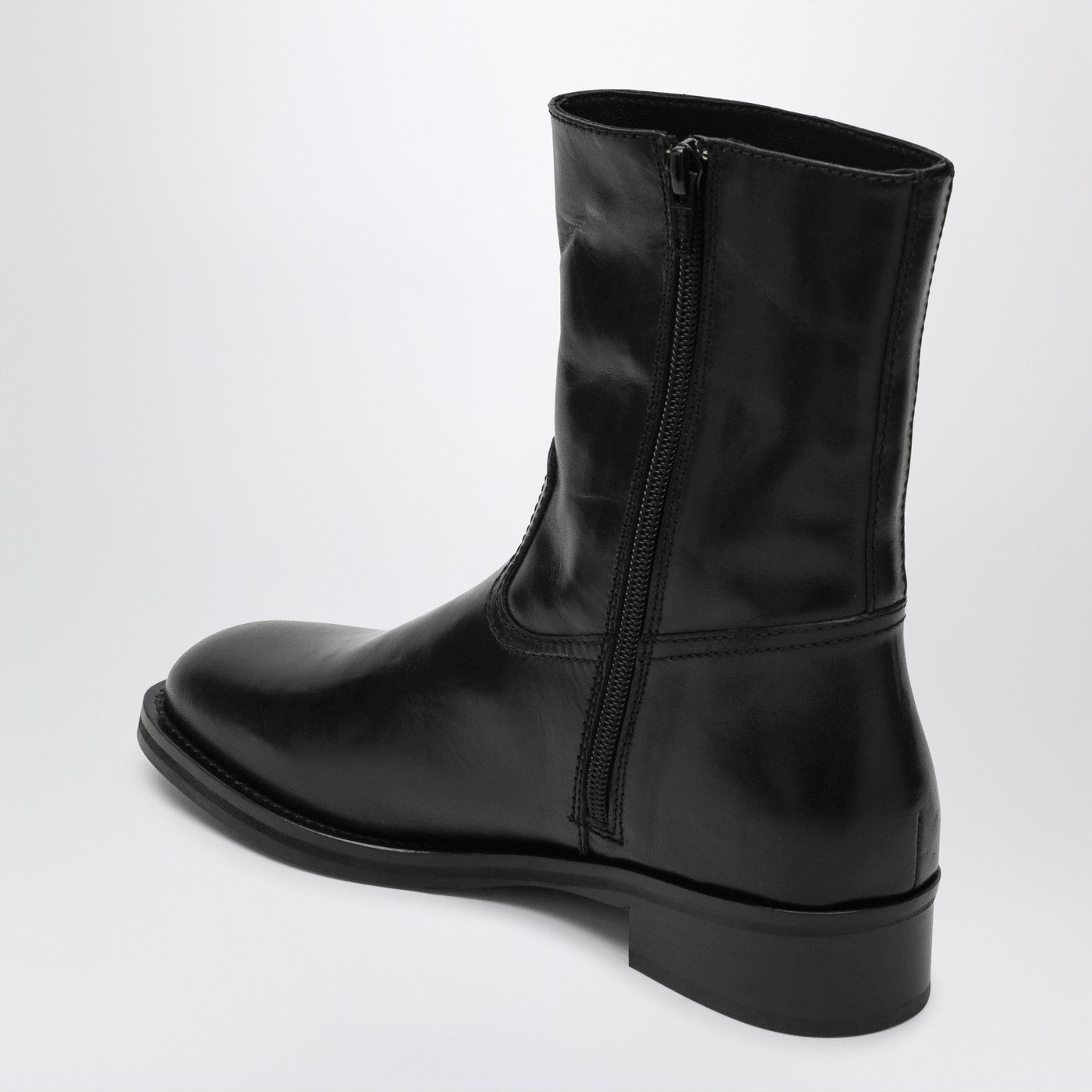 Jude Daryl Ankle Boots In Black Leather Women Jude