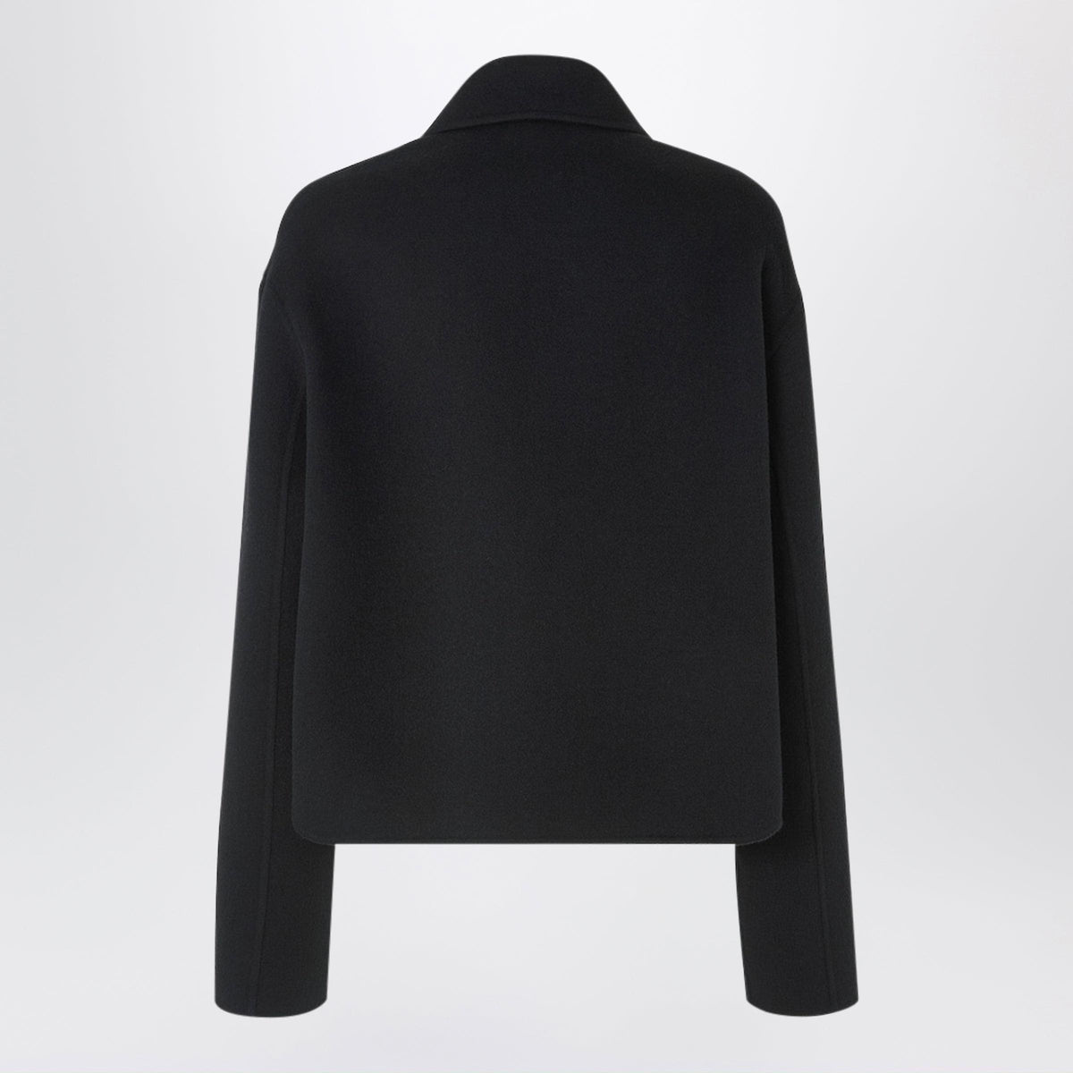 Fendi Black Ff Zucca Wool Blouson Women FENDI