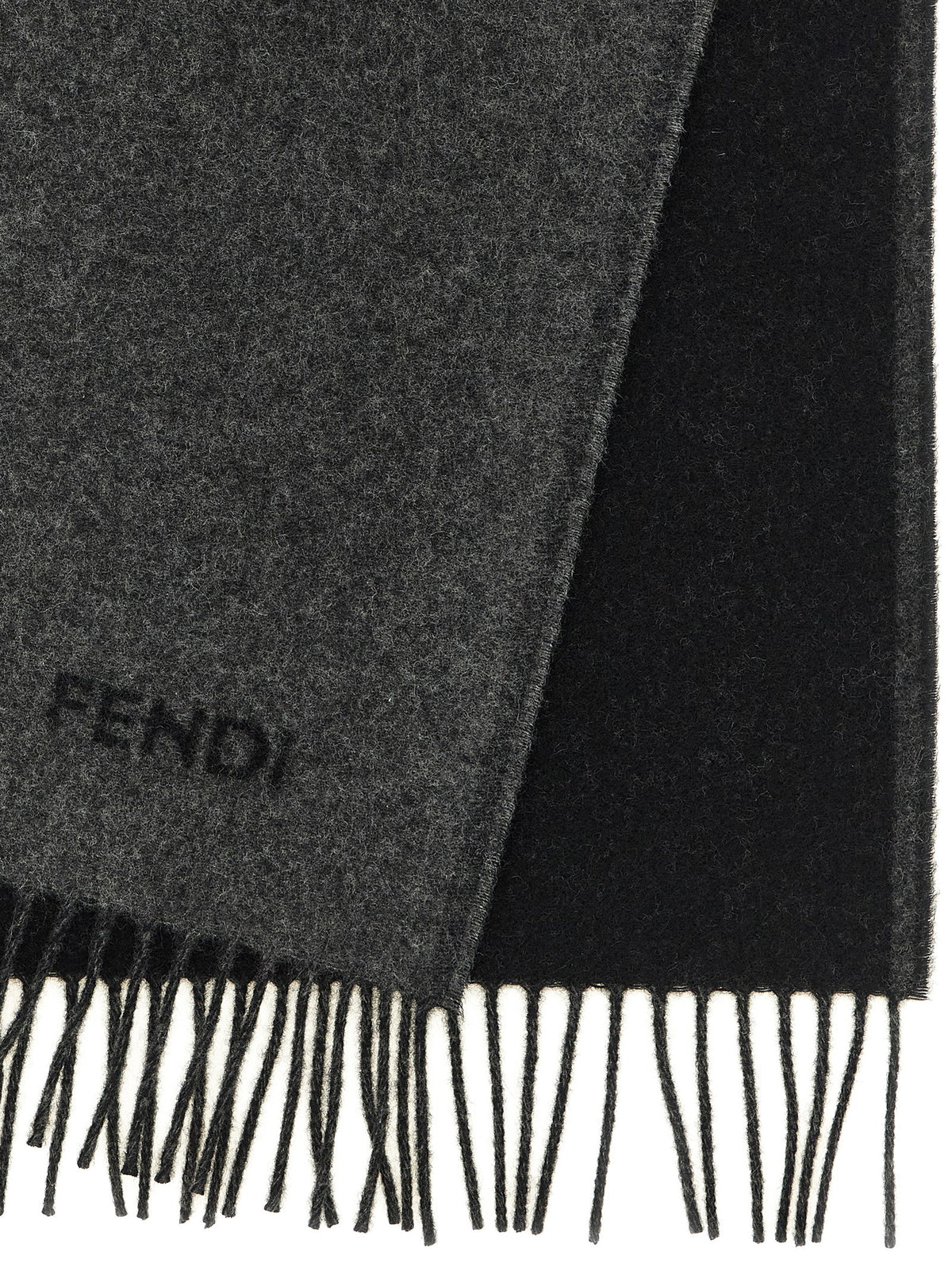 Fendi Men Double-Sided Long Scarf FENDI