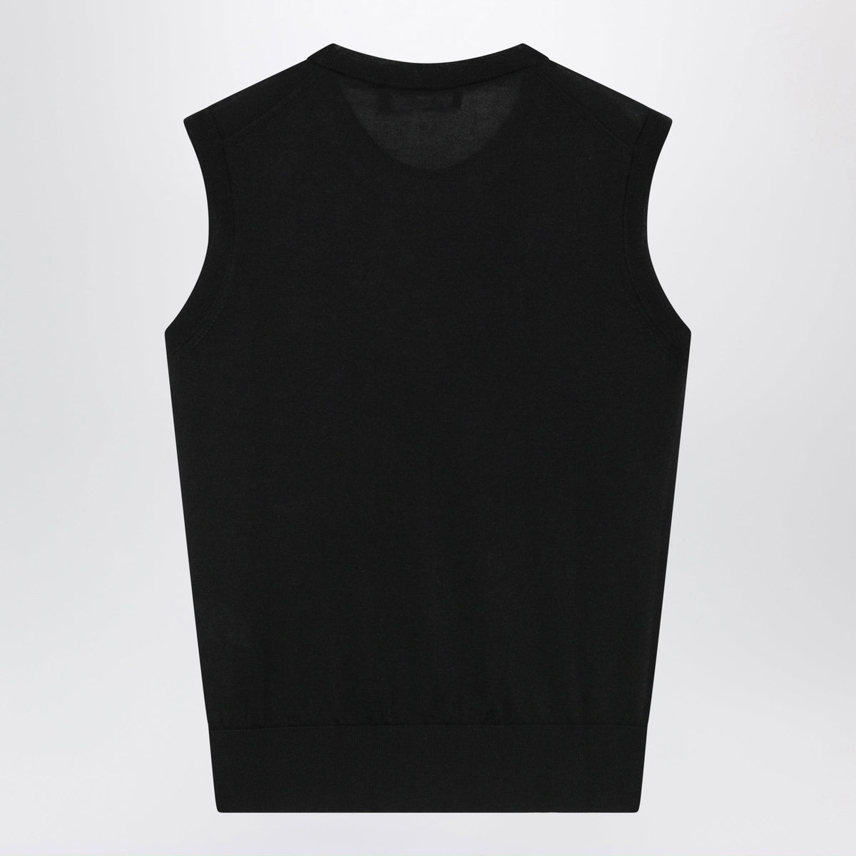 Dolce&Gabbana Black Cashmere And Silk Top Women DOLCE & GABBANA