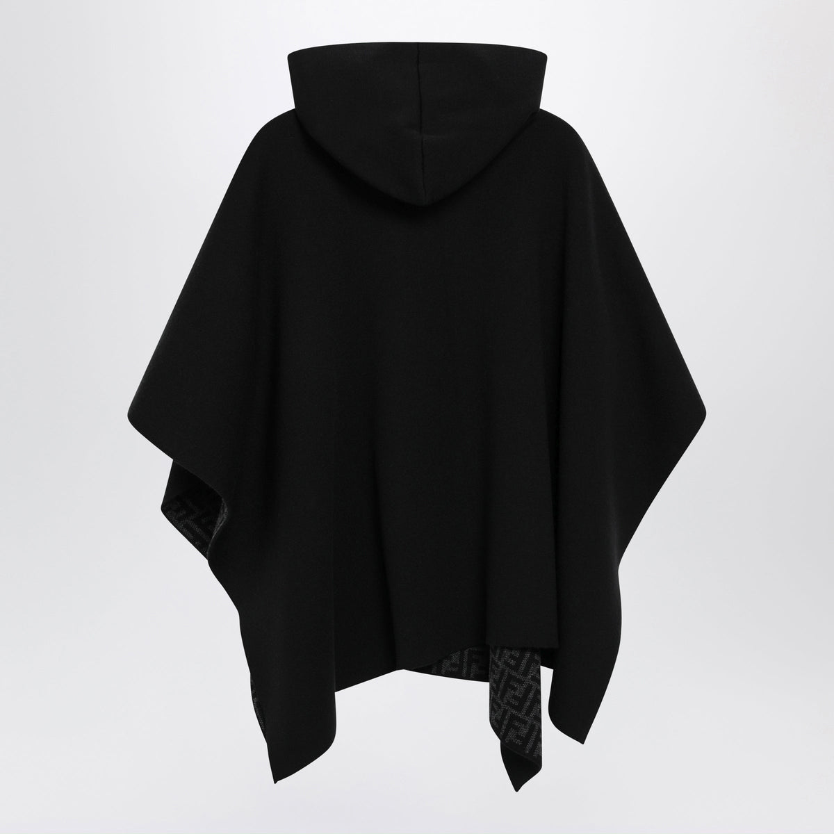 Fendi Cashemere Blend Black Cape Women FENDI
