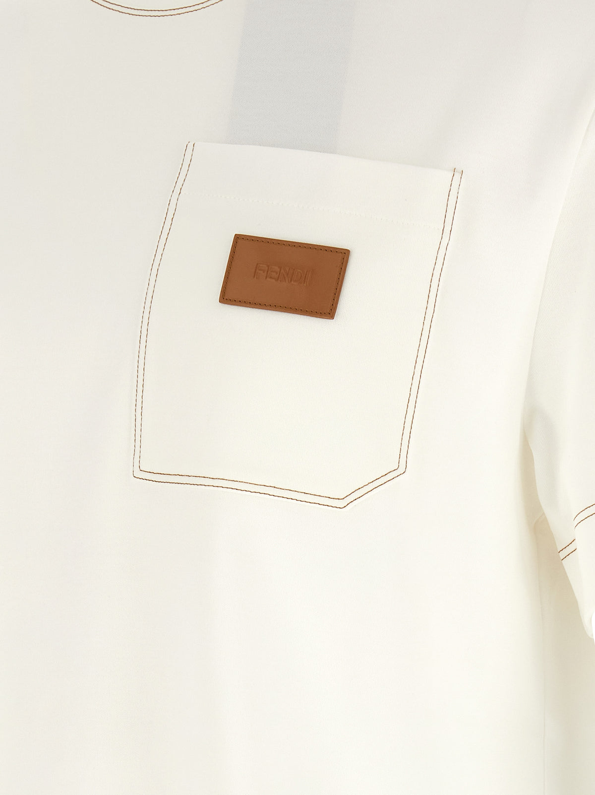 Fendi Men T-Shirt Patch Fendi FENDI