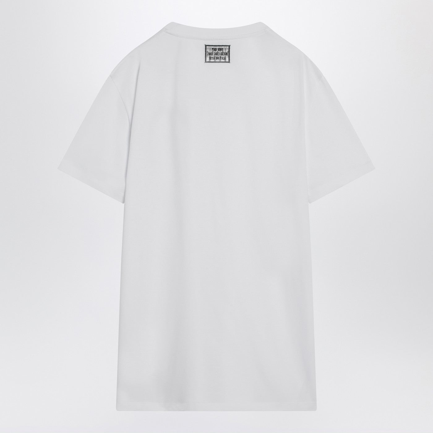 Fendi Slim-Fit White Cotton T-Shirt Men FENDI