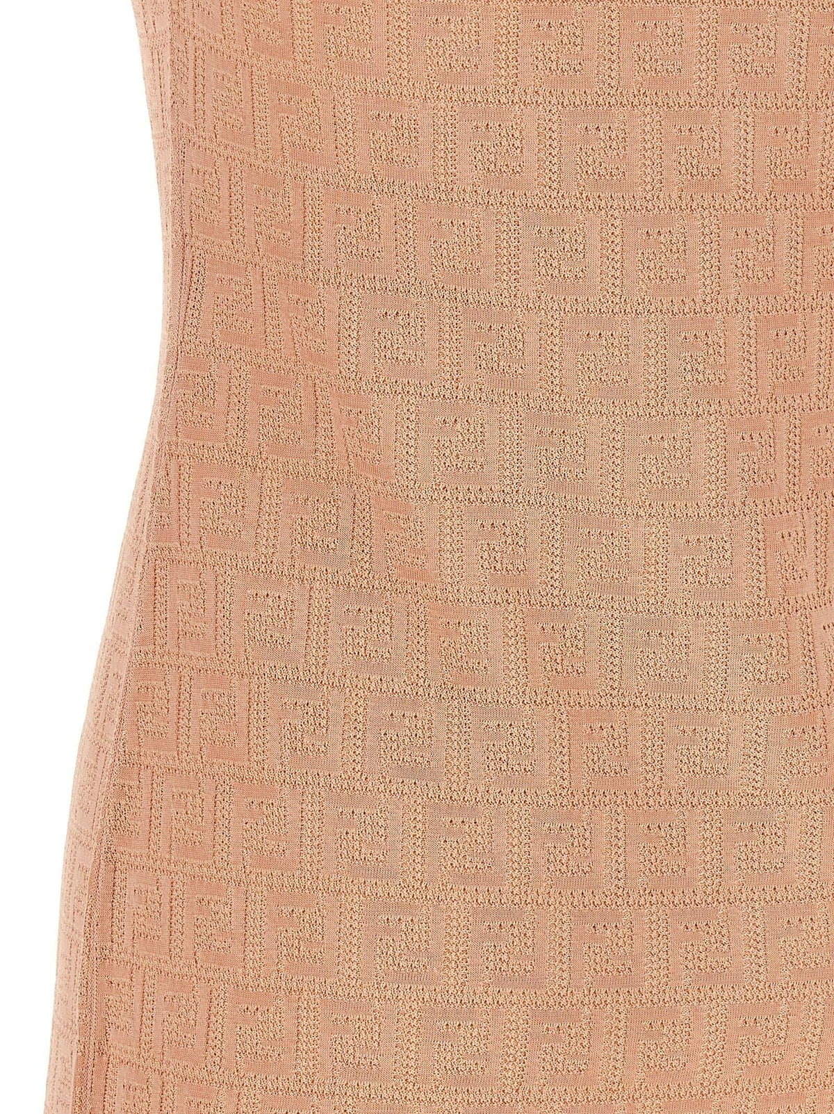 Fendi Women Ff Cotton Dress FENDI
