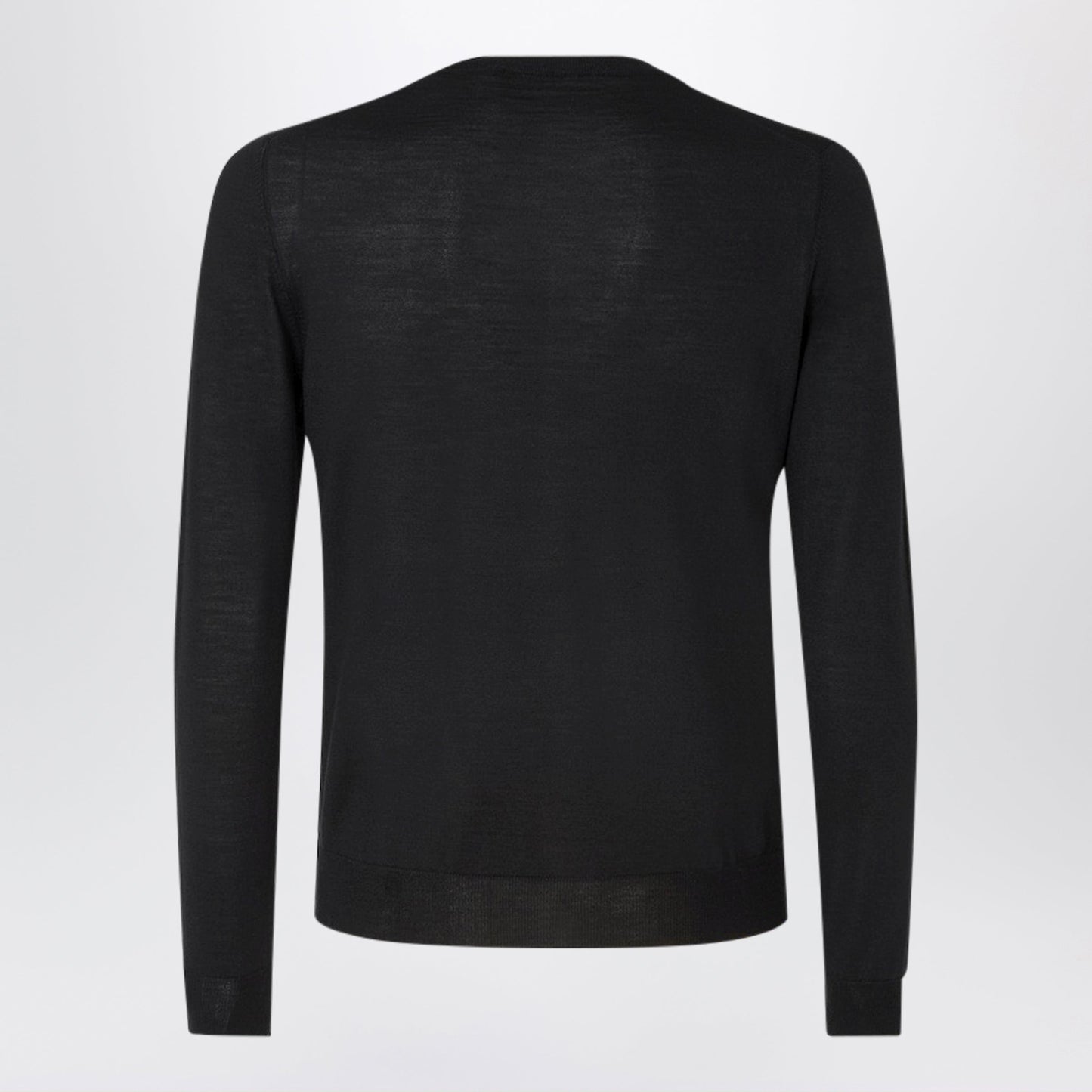 Fendi Black Wool Jumper Men FENDI