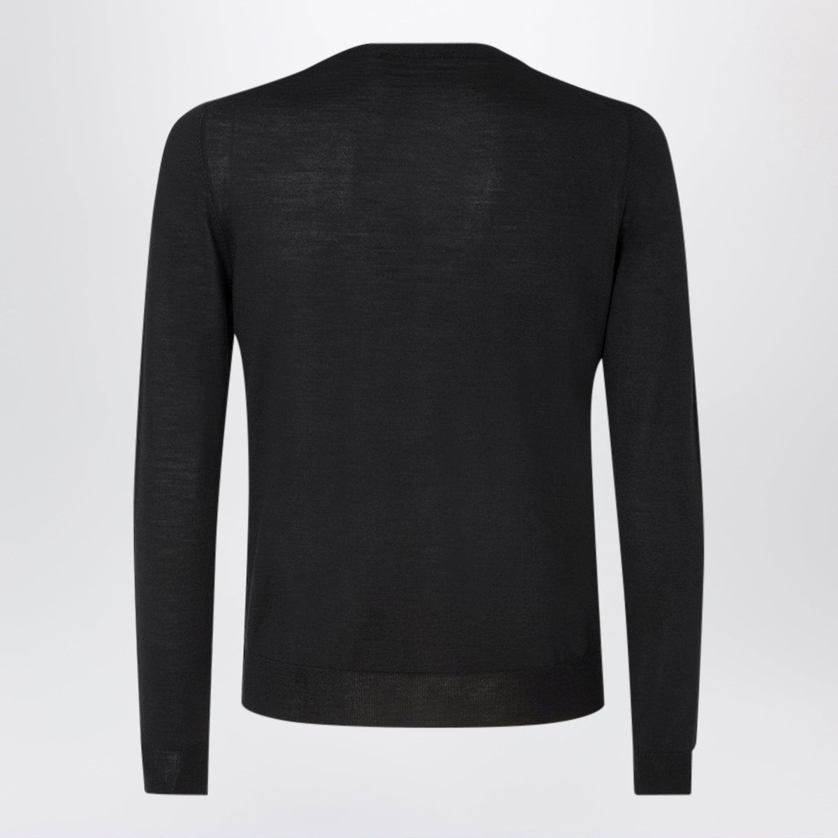 Fendi Black Wool Jumper Men FENDI