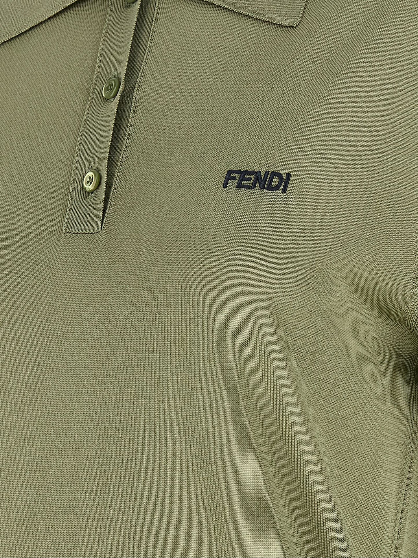Fendi Women Shiny Viscose Polo Shirt FENDI
