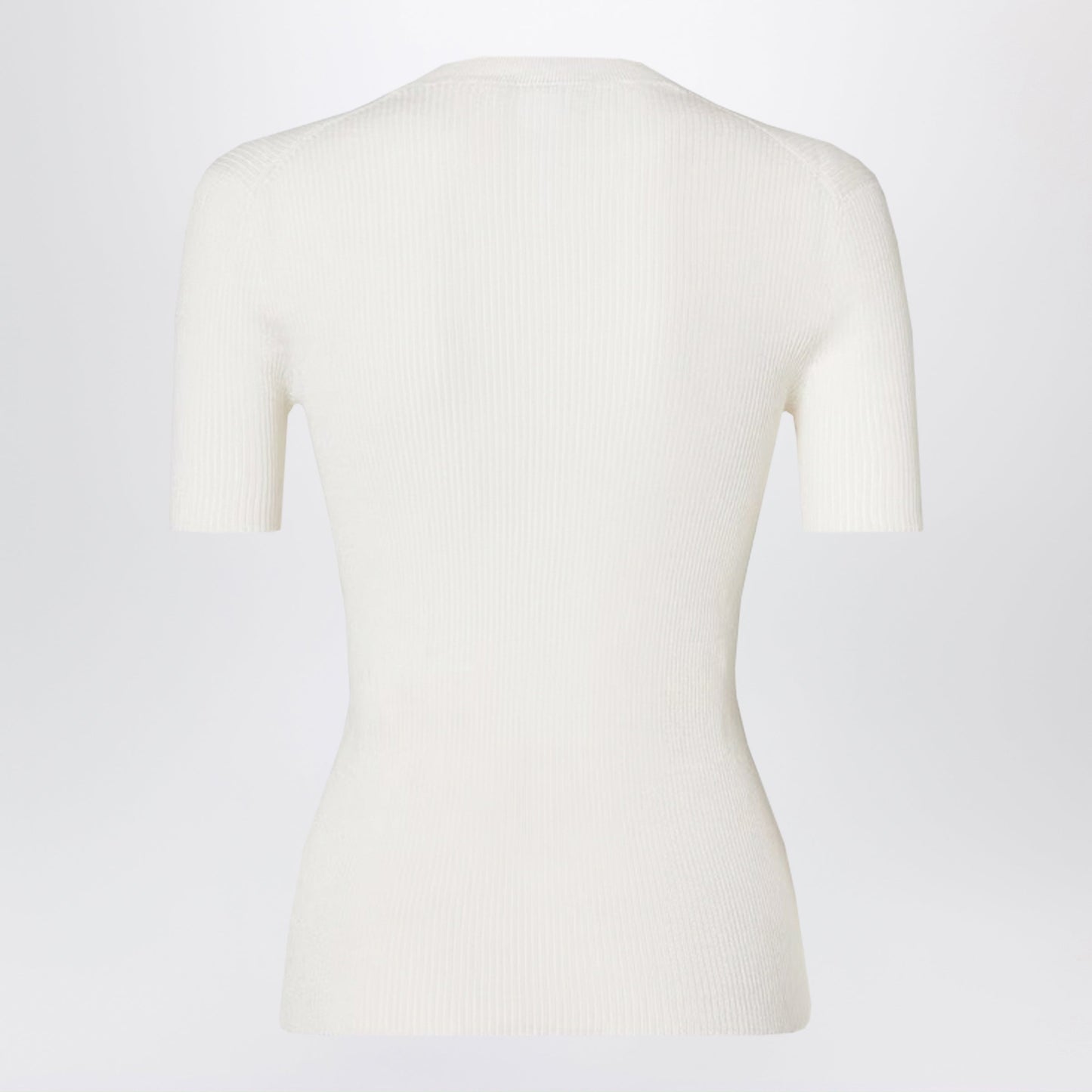 Fendi White Jumper With The Fendi 1925 Stamp Motif Women FENDI