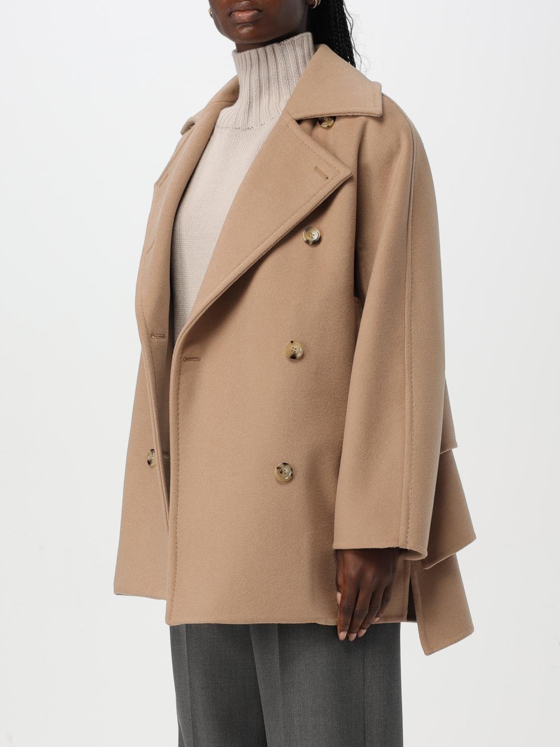 Max Mara Coat Woman Beige MAX MARA