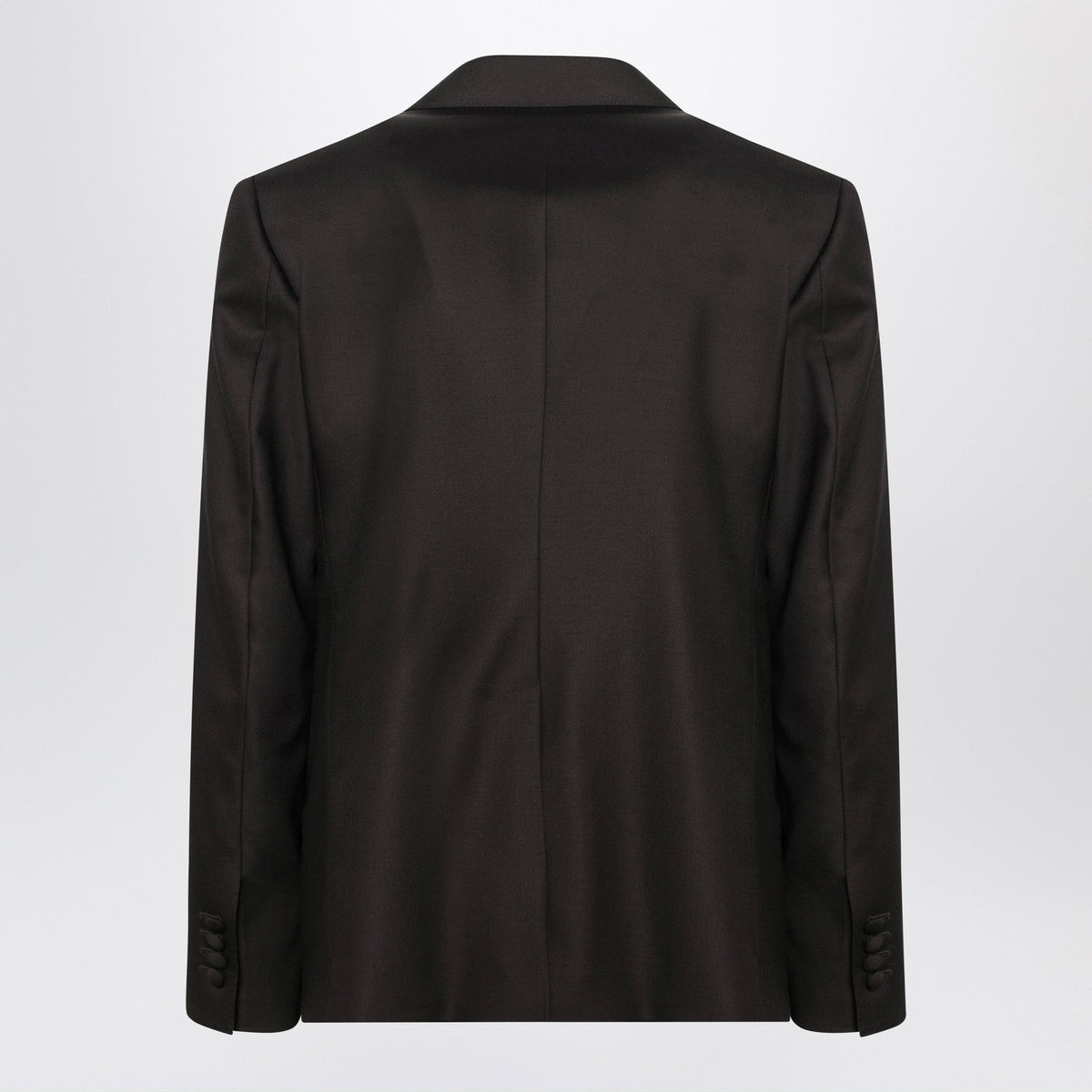 Dolce&Gabbana Brown Single-Breasted Wool Jacket Men DOLCE & GABBANA