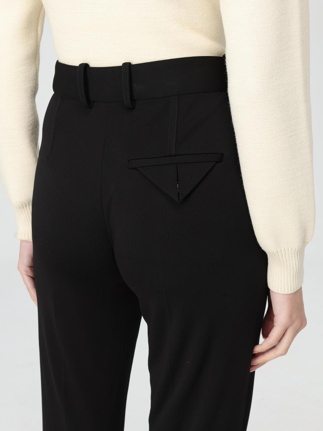 Bottega Veneta Pants Woman Black BOTTEGA VENETA