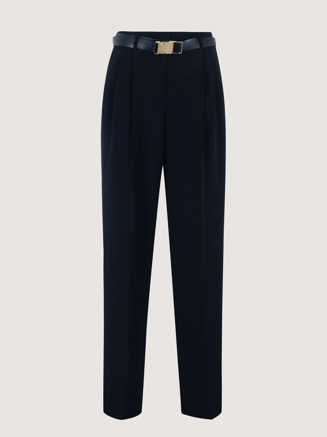 Max Mara Studio Pants Woman Blue MAX MARA STUDIO