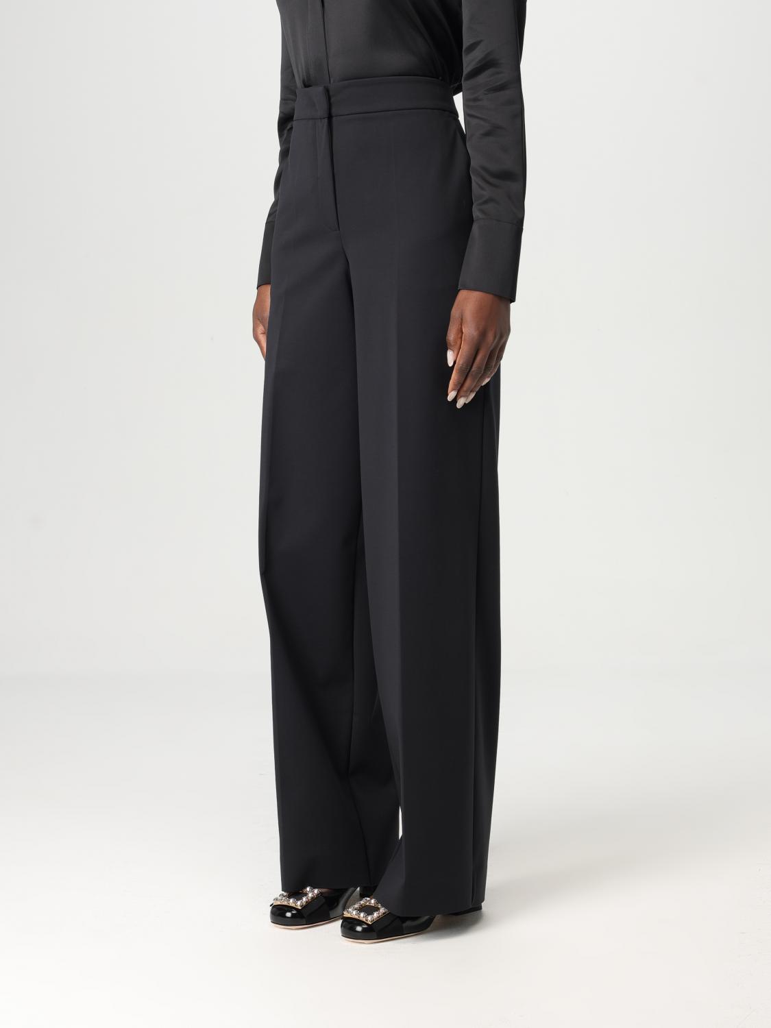 Max Mara Pants Woman Black MAX MARA