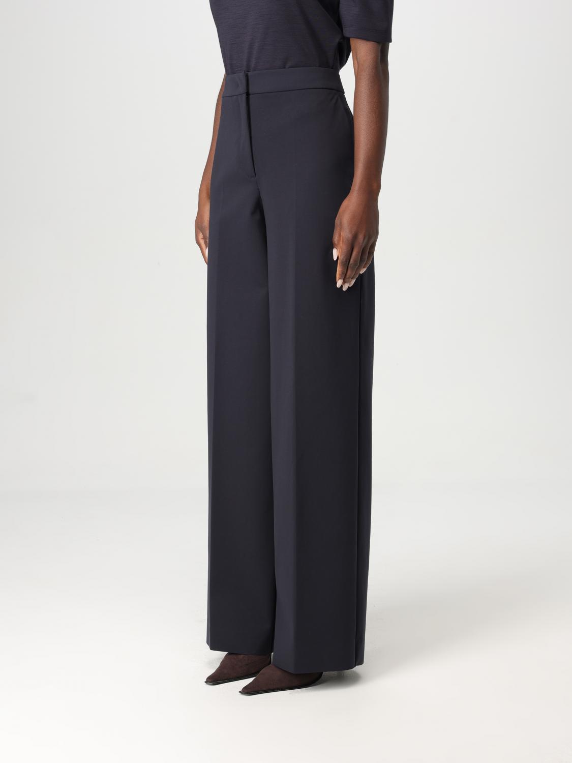 Max Mara Pants Woman Blue MAX MARA