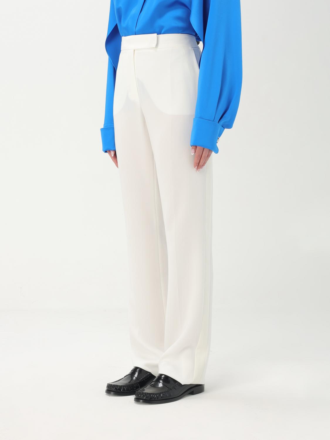 Max Mara Pants Woman White MAX MARA