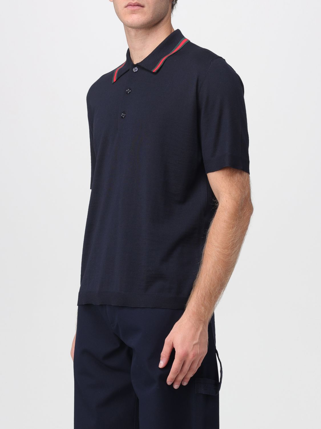Gucci Polo Shirt Men Ink GUCCI