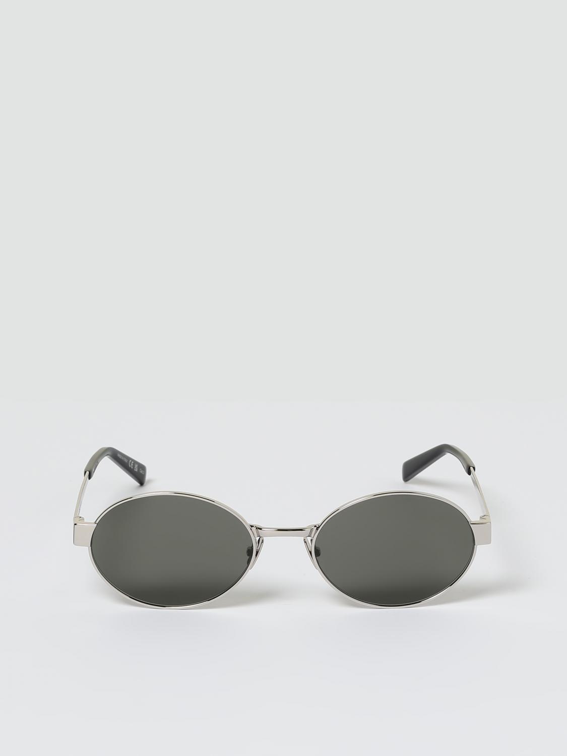 Saint Laurent Sunglasses Men Silver SAINT LAURENT