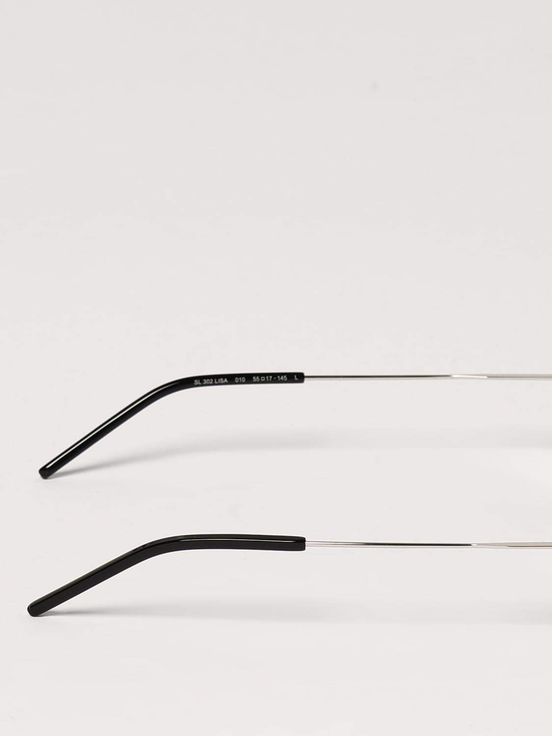 Saint Laurent Sunglasses Woman Silver SAINT LAURENT
