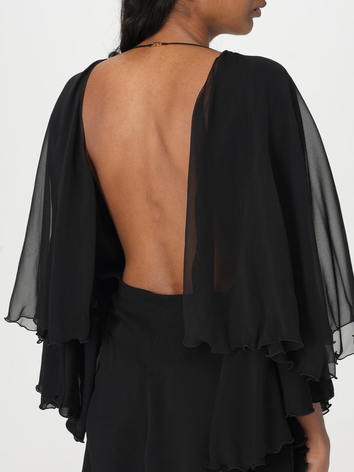 Saint Laurent Jumpsuit Woman Black SAINT LAURENT