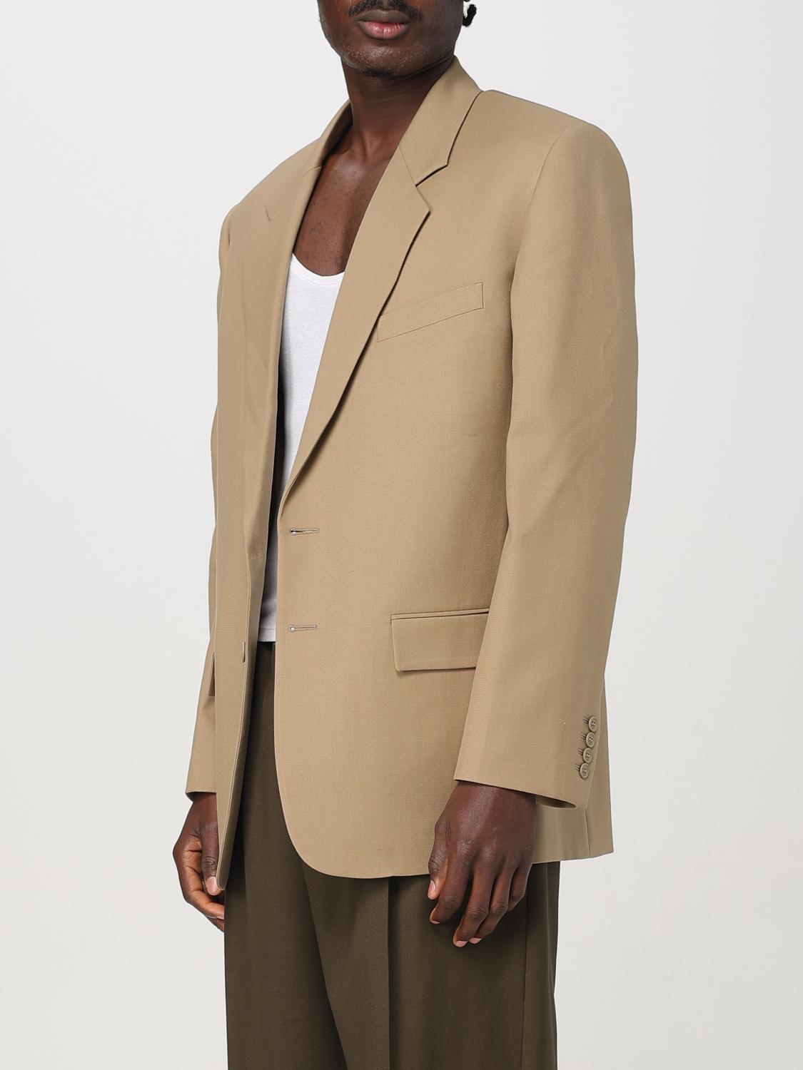 Saint Laurent Jacket Men Yellow SAINT LAURENT