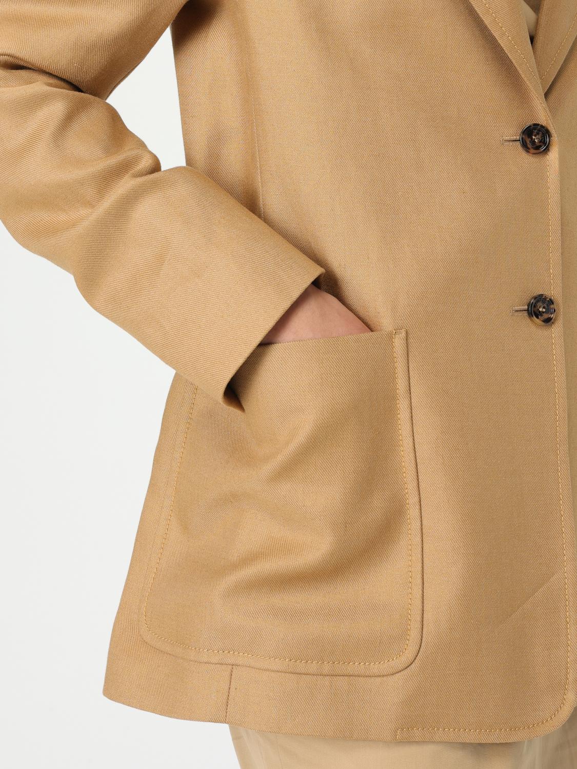 Max Mara Jacket Woman Brown MAX MARA