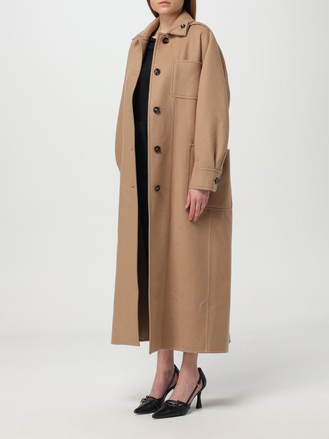 Max Mara Coat Woman Brown MAX MARA