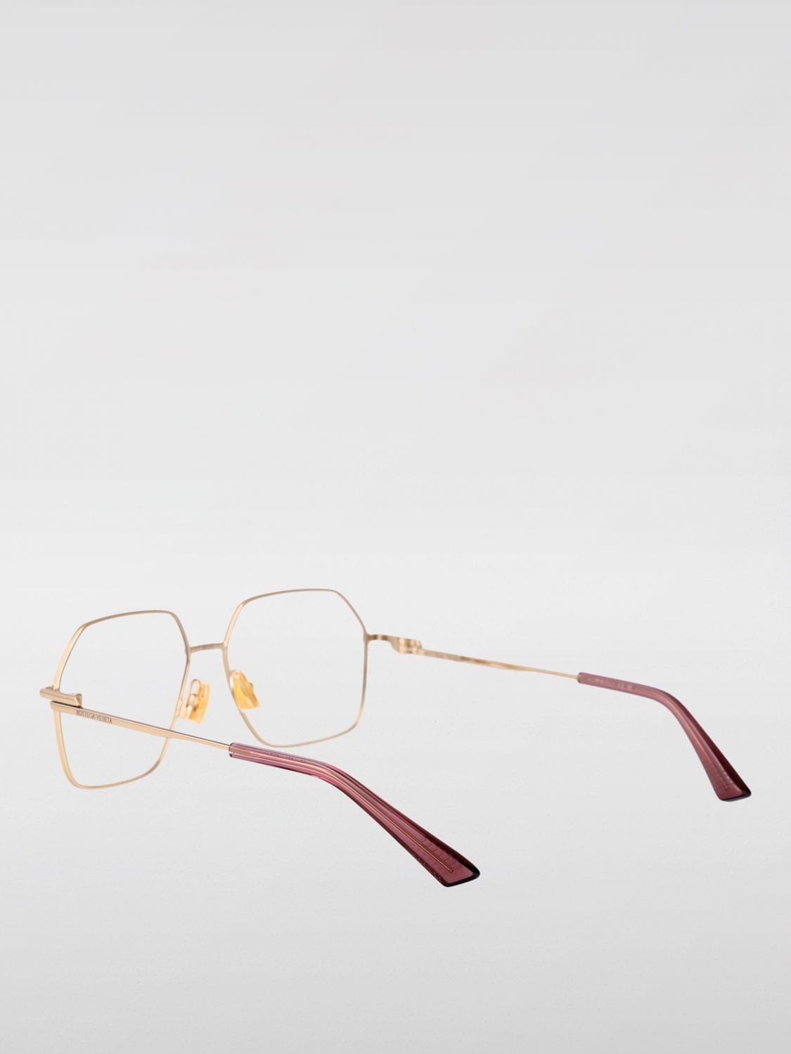 Bottega Veneta Optical Frames Woman Gold BOTTEGA VENETA