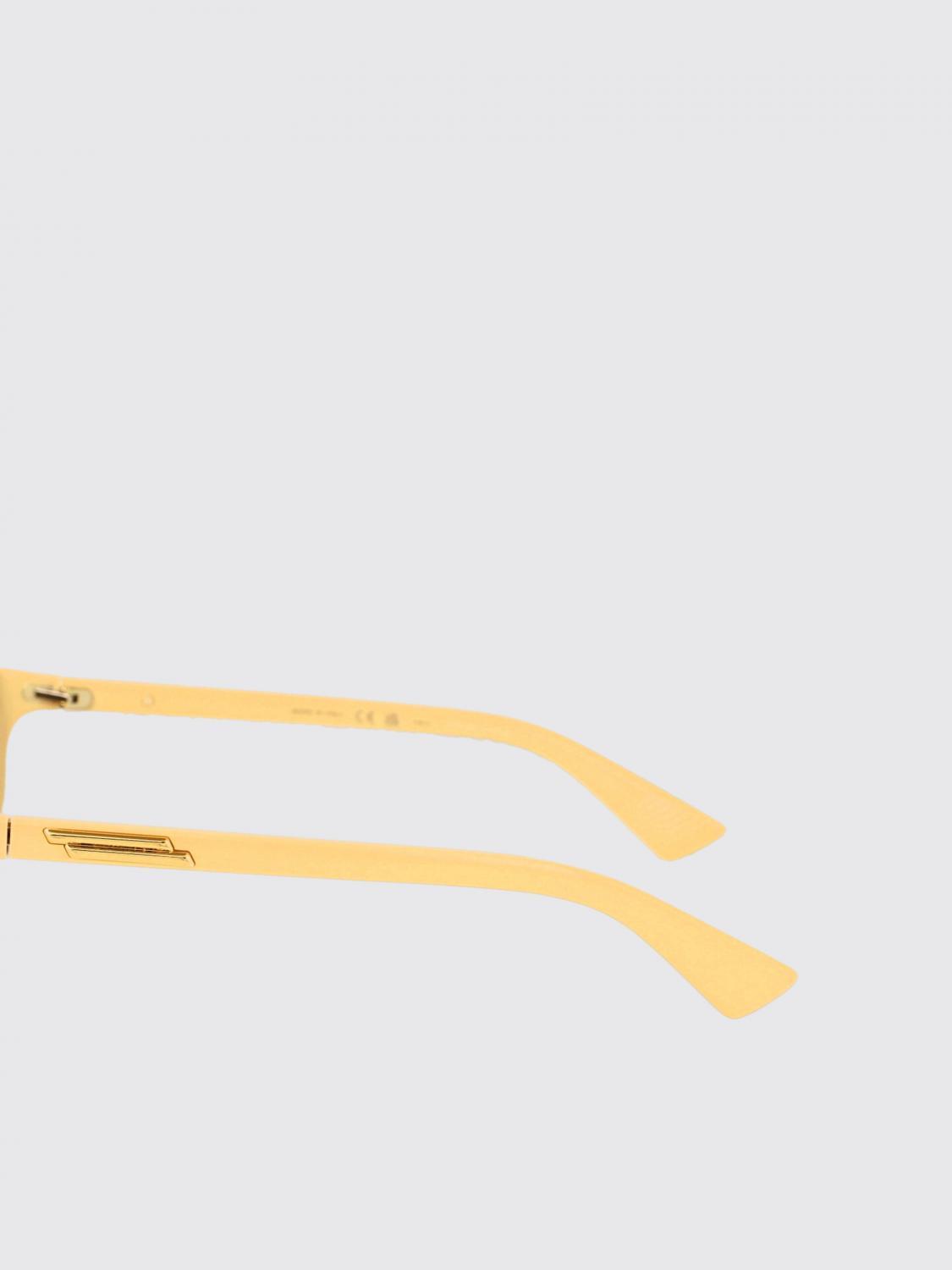 Bottega Veneta Sunglasses Woman Yellow BOTTEGA VENETA
