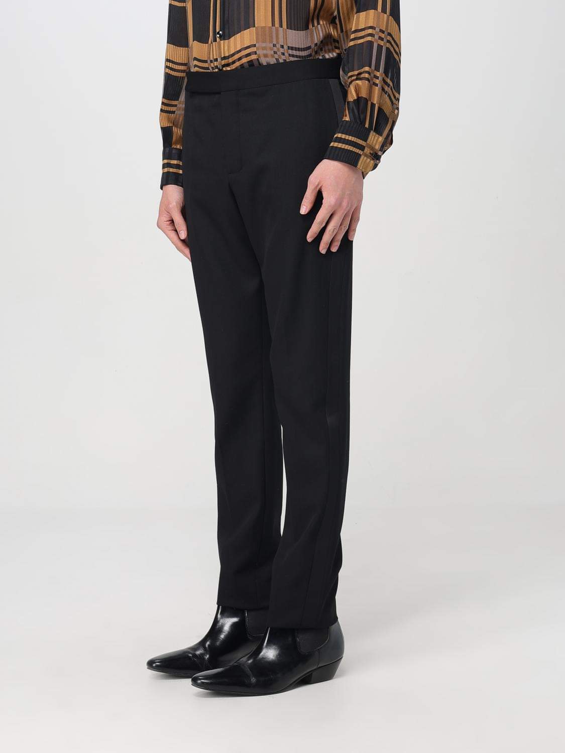 Saint Laurent Pants Men Black SAINT LAURENT