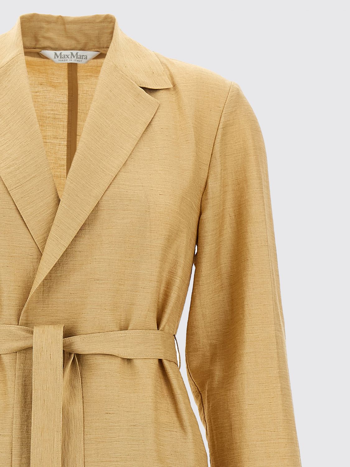 Max Mara Jacket Woman Gold MAX MARA