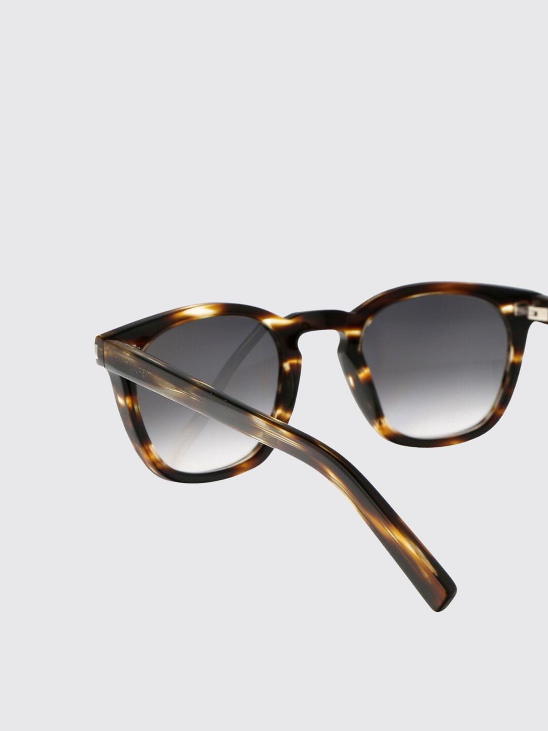 Saint Laurent Sunglasses Woman Brown SAINT LAURENT