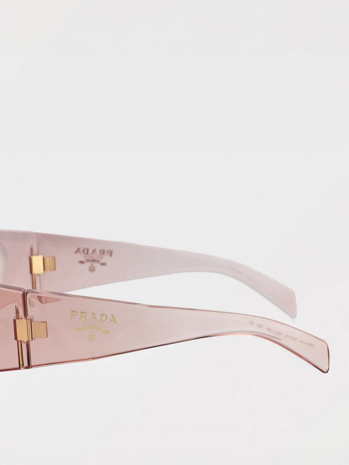 Prada Sunglasses Woman Orange PRADA