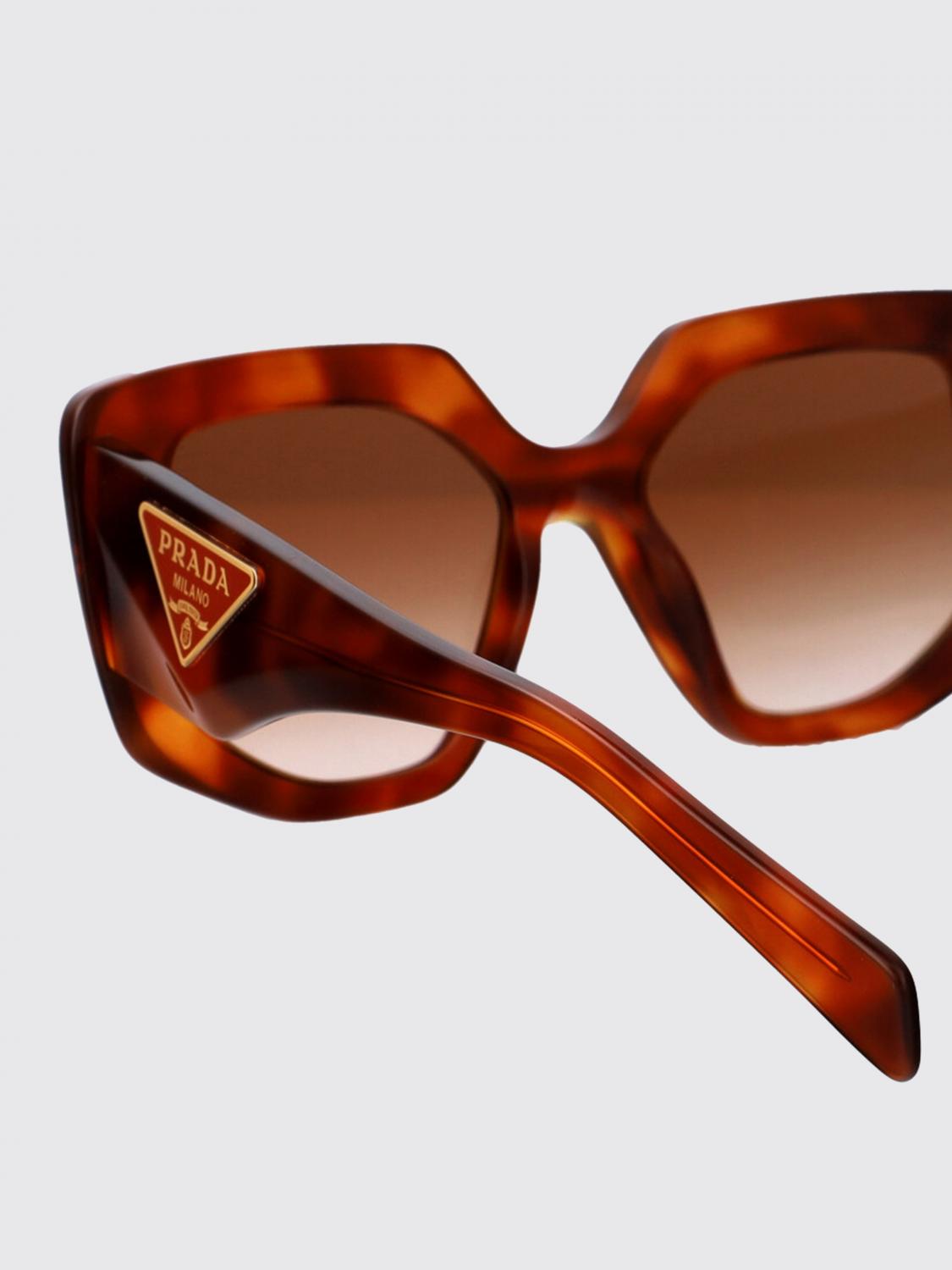 Prada Sunglasses Woman Brown PRADA