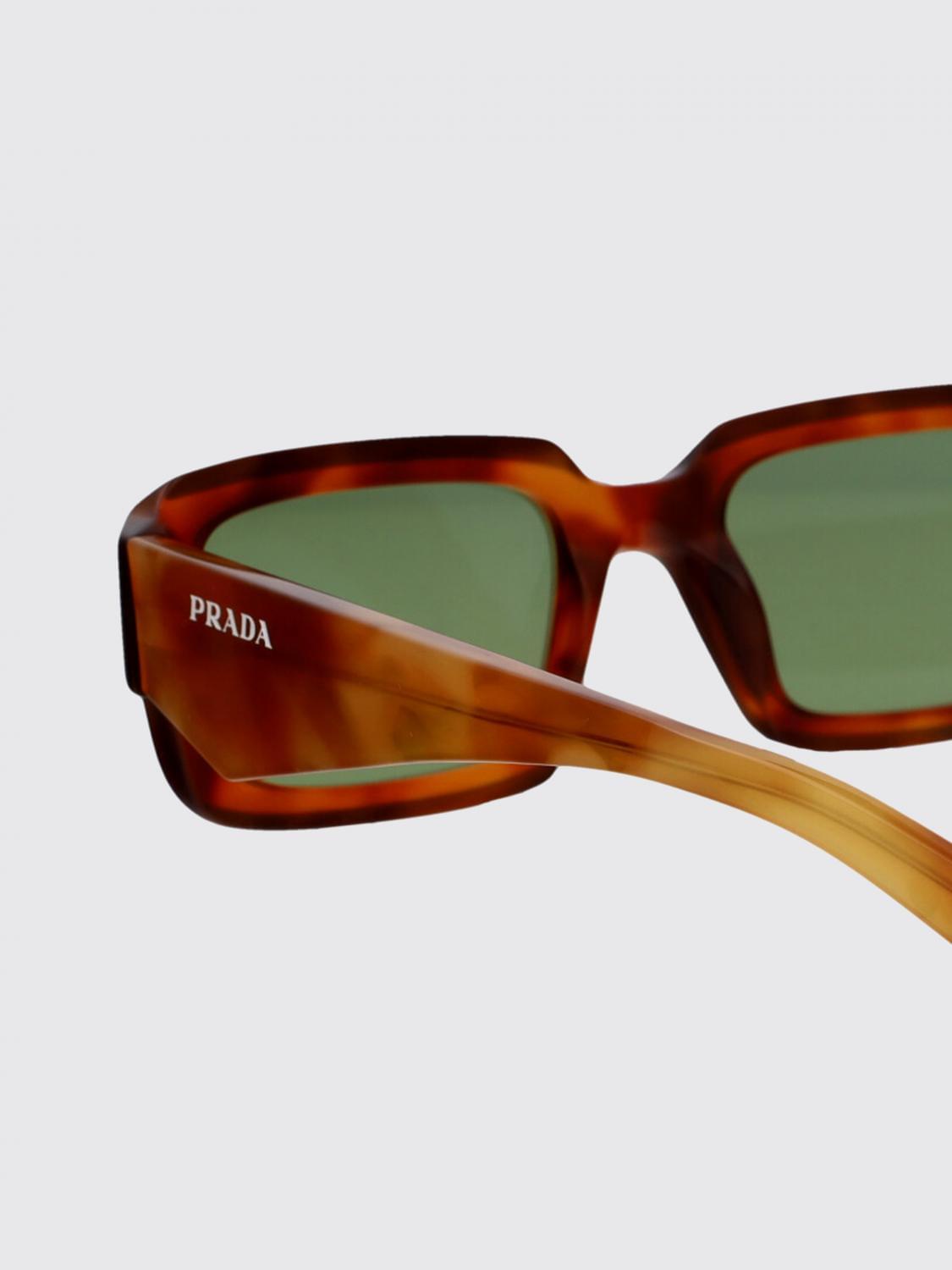 Prada Sunglasses Men Brown PRADA