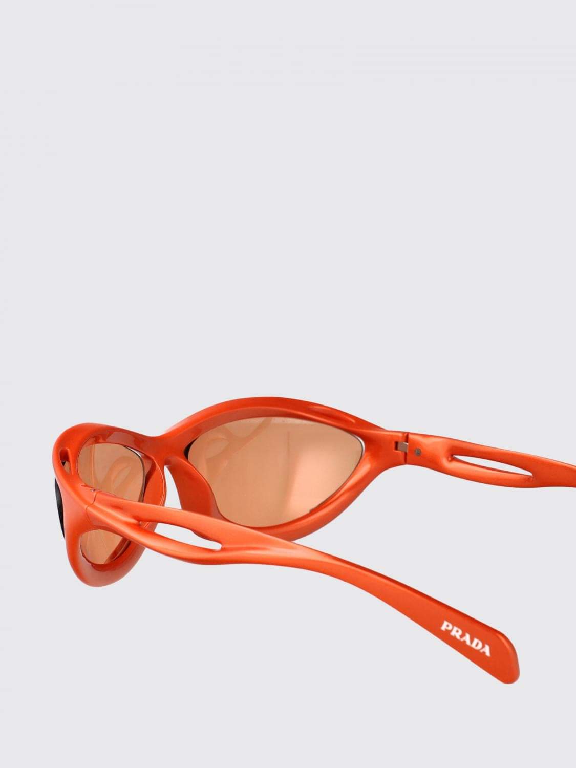Prada Sunglasses Woman Orange PRADA