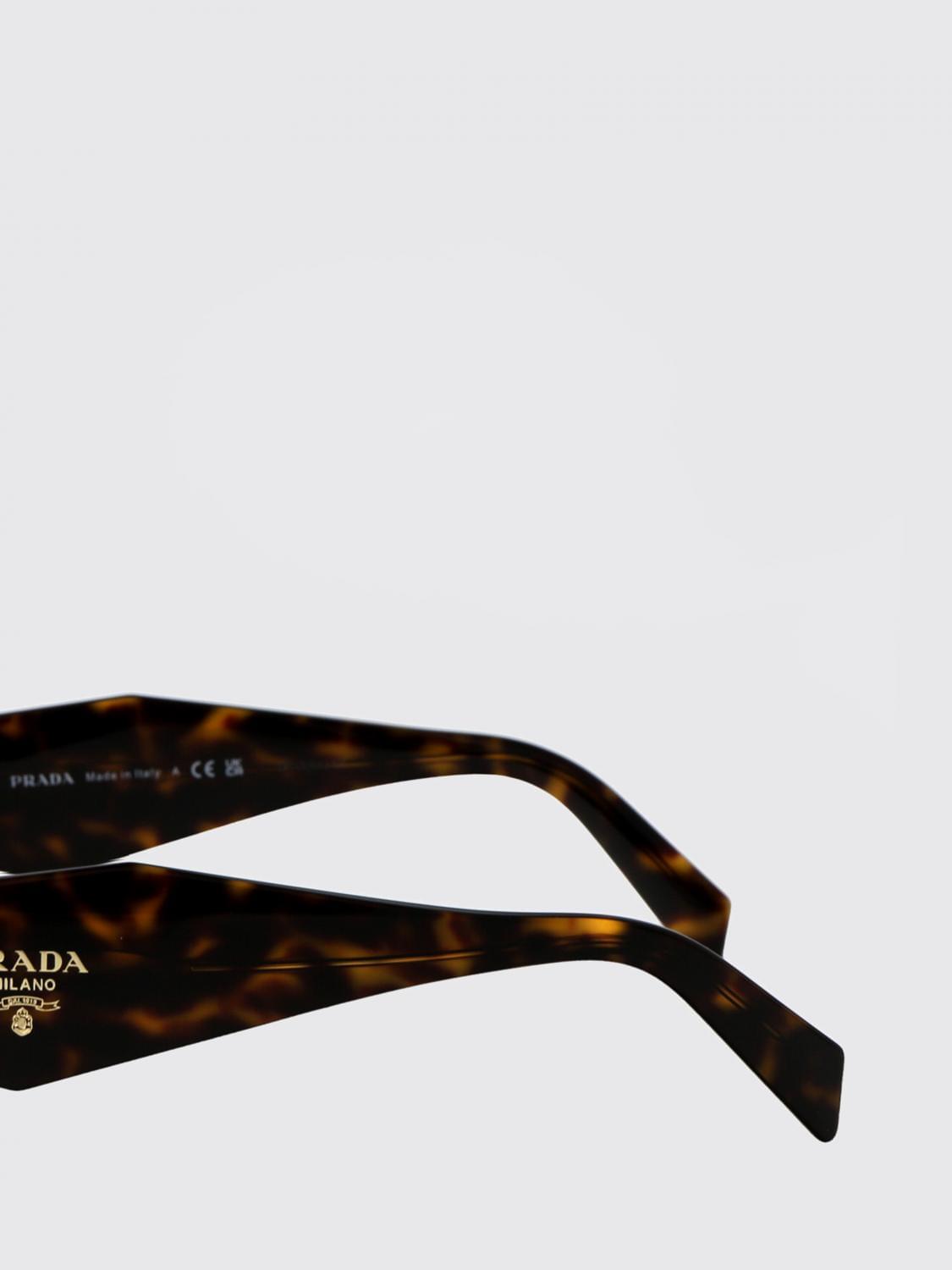Prada Sunglasses Woman Brown PRADA