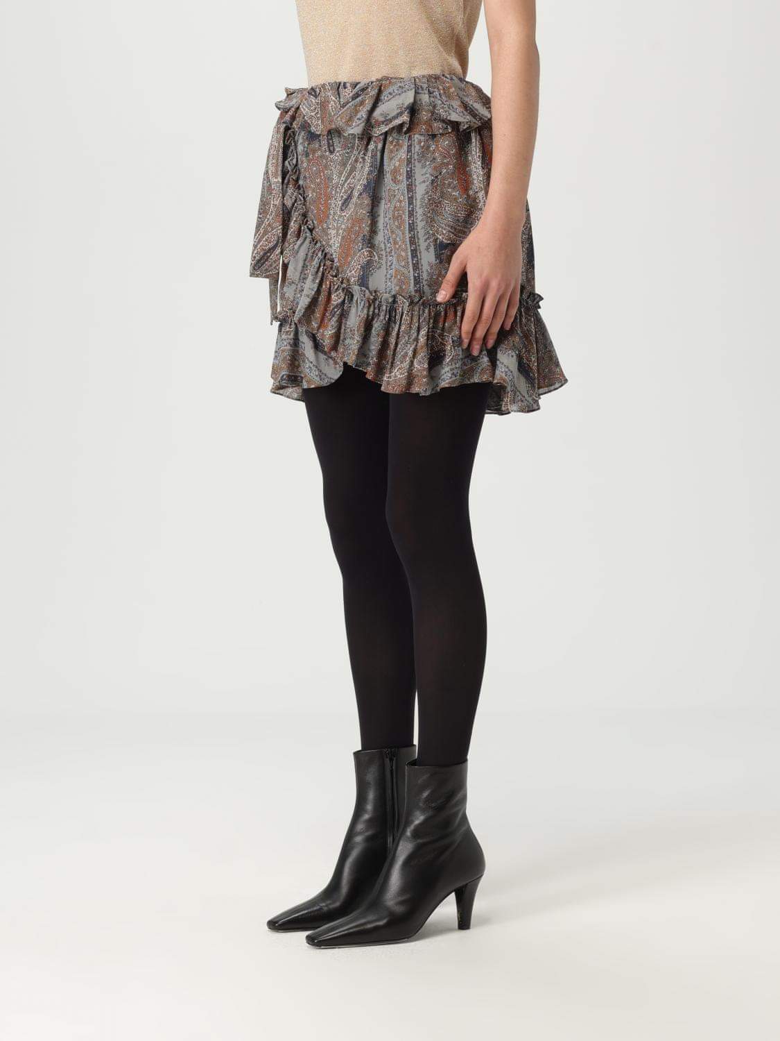Saint Laurent Skirt Woman Multicolor SAINT LAURENT